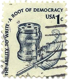 amerikanische briefmarke